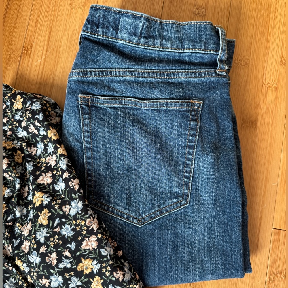 Gap 1969 Best Girlfriend Jeans- Stretch Selvedge Denim. Never Worn.